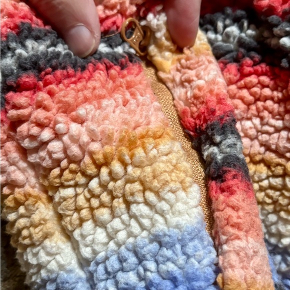 ⭐️Billabong A/Div Switchback Mock Neck Pullover Sweatshirt Striped XS-  NWOT - Picture 5 of 13